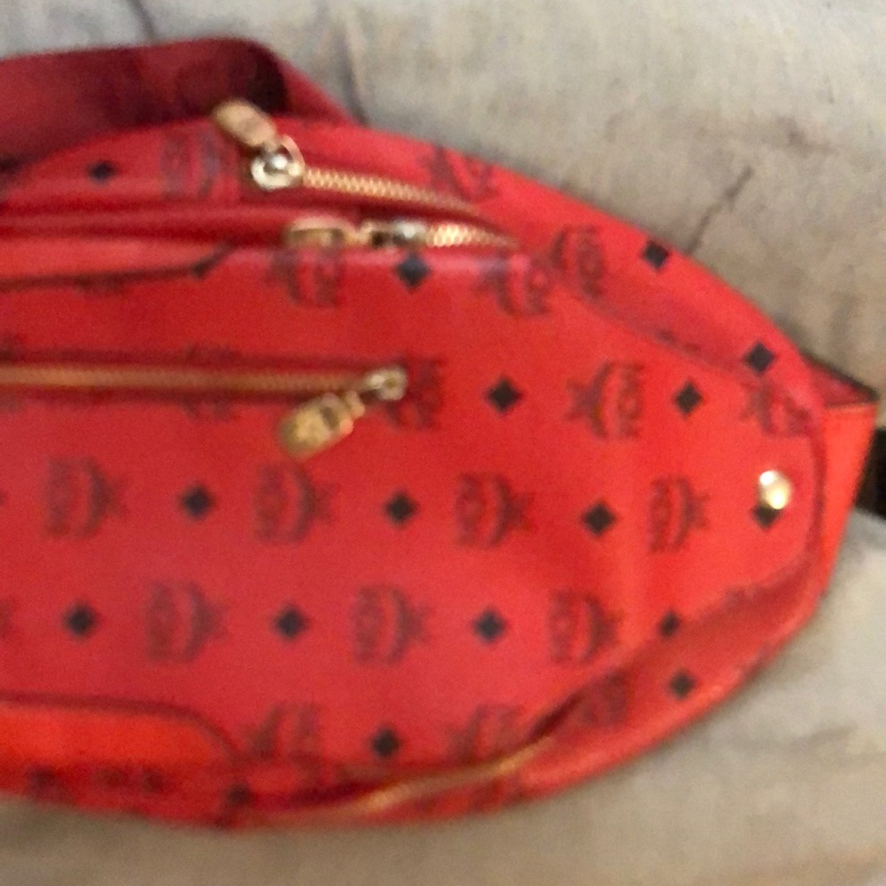 MCM Monogram Crossbody Bag